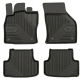 ALFOMBRILLAS DE GOMA NEGRAS PARA COCHE VOLKSWAGEN GOLF VII (2012-...) N.º 77 FROGUM