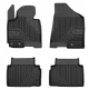 CAR RUBBER FLOOR MATS BLACK KIA SPORTAGE III (2010-2015) NO.77 FROGUM