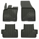 CAR RUBBER FLOOR MATS BLACK VOLVO C30 (2006-2012) NO.77 FROGUM