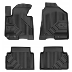 ALFOMBRILLAS DE GOMA PARA COCHE NEGRAS HYUNDAI IX35 (2009-2015) N.º 77 FROGUM
