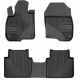 CAR RUBBER FLOOR MATS BLACK HONDA CR-V V (2017-...) NO.77 FROGUM