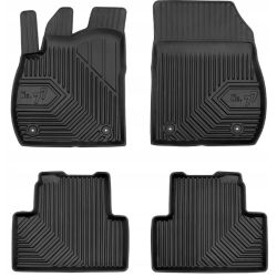 CAR RUBBER FLOOR MATS BLACK OPEL ZAFIRA C (2012-2019) NO.77 FROGUM