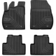 CAR RUBBER FLOOR MATS BLACK OPEL ZAFIRA C (2012-2019) NO.77 FROGUM
