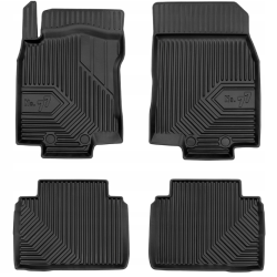 ALFOMBRILLAS DE GOMA NEGRAS PARA COCHE NISSAN X-TRAIL III (2014-2022) N.º 77 FROGUM