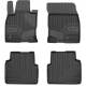 CAR RUBBER FLOOR MATS BLACK FORD KUGA III (2020-...) NO.77 FROGUM