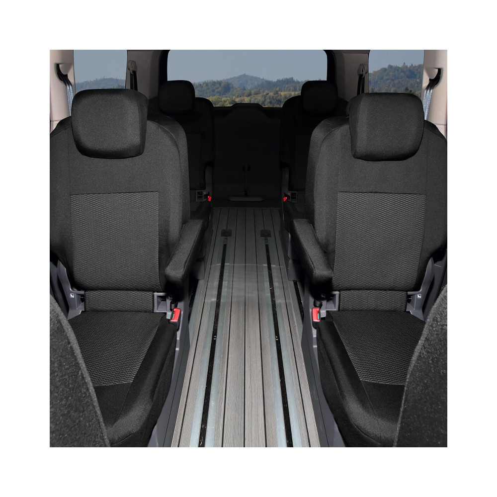 Fundas de asientos para coche *A MEDIDA* VW T7 Multivan 2ª fila (1+1)(2022-...)