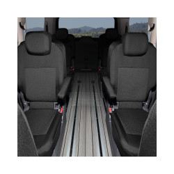 Fundas de asientos para coche *A MEDIDA* VW T7 Multivan 2ª fila (1+1)(2022-...) 