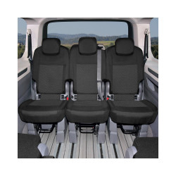 Fundas de asientos para coche *A MEDIDA* VW T7 Multivan 3ª fila (3s.)(2022-...) 