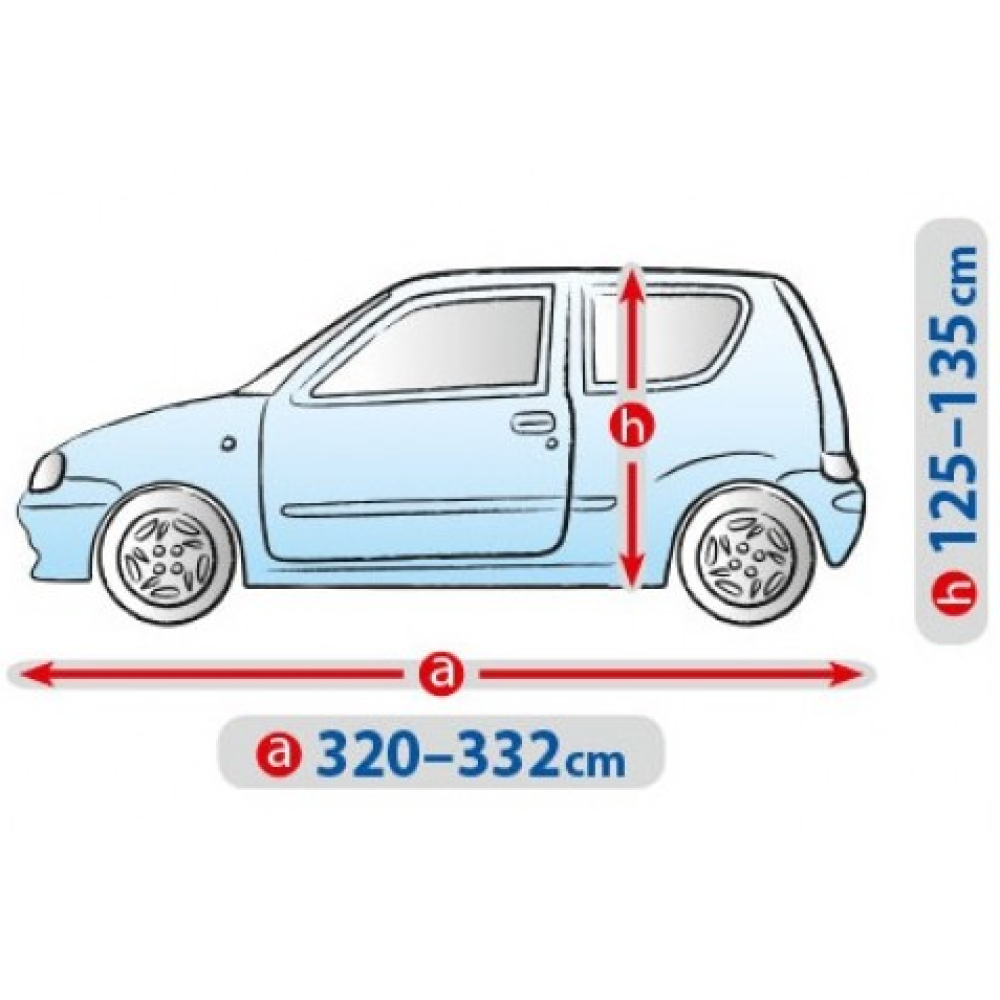 Car cover BASIC GARAGE *S2 Hatchback*