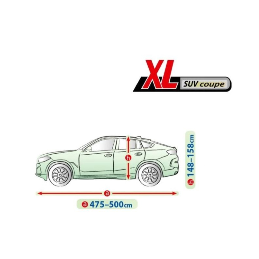 Funda para coche GARAJE MÓVIL "XL SUV COUPE"