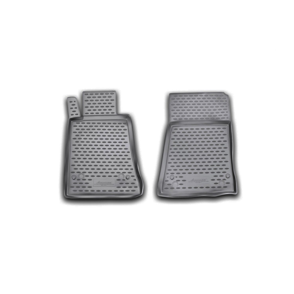 Car rubber floor mats black MB SLK-class R171 (2004-2011) NOVLINE