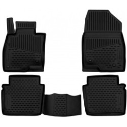 Car rubber floor mats black MAZDA 6 Sedan Facelift (2018-...) NOVLINE