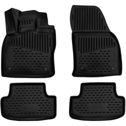 ALFOMBRILLAS DE GOMA NEGRAS PARA AUDI Q2 (2016-…) NOVLINE