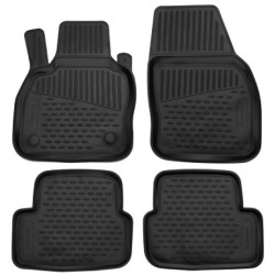 Alfombrillas de goma negras para coche AUDI A1 II (2019-...) NOVLINE