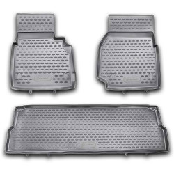 Alfombrillas de goma para coche LAND ROVER DEFENDER 110 (2007-2019) NOVLINE