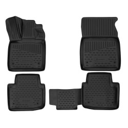 Car rubber floor mats black  JAGUAR I-PACE (2018-...) NOVLINE