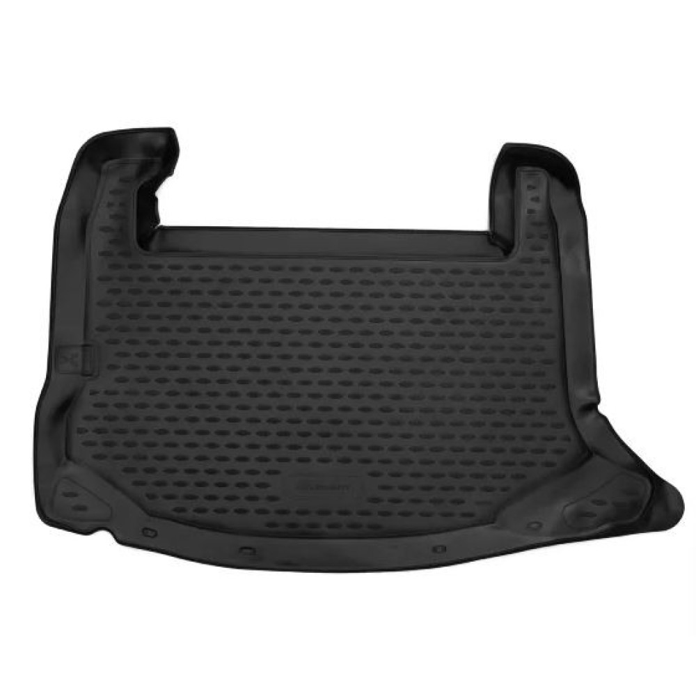 Car rubber trunk mat black NISSAN LEAF II with BOSE system (2017-...) NOVLINE