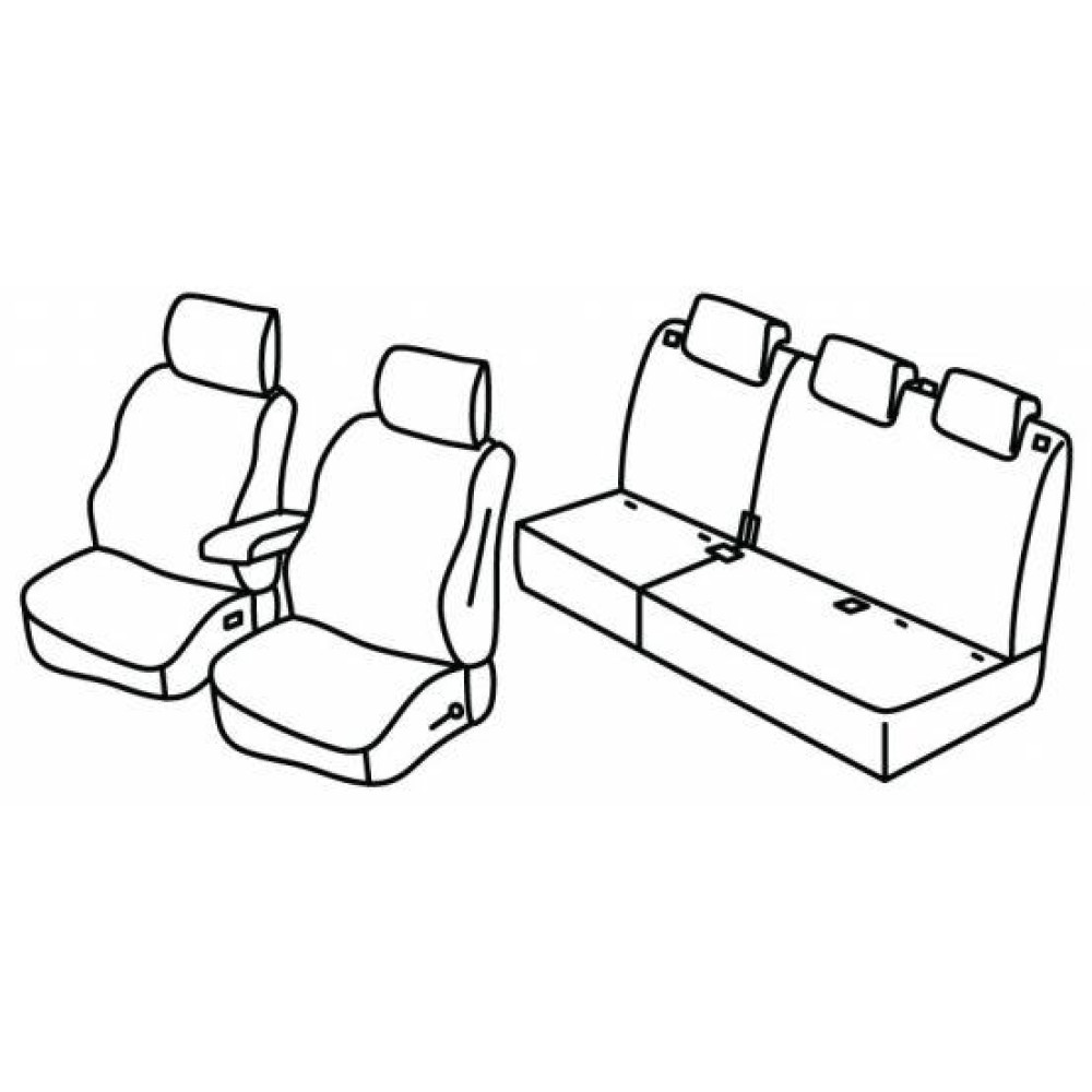Car seat covers *HARMONY* DACIA JOGGER (2022-...) 