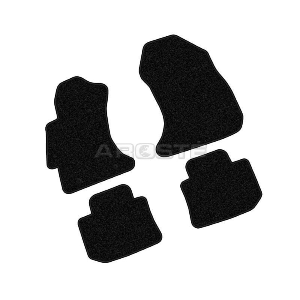 Car textile mats black SUBARU XV (2011-2017) LUXE