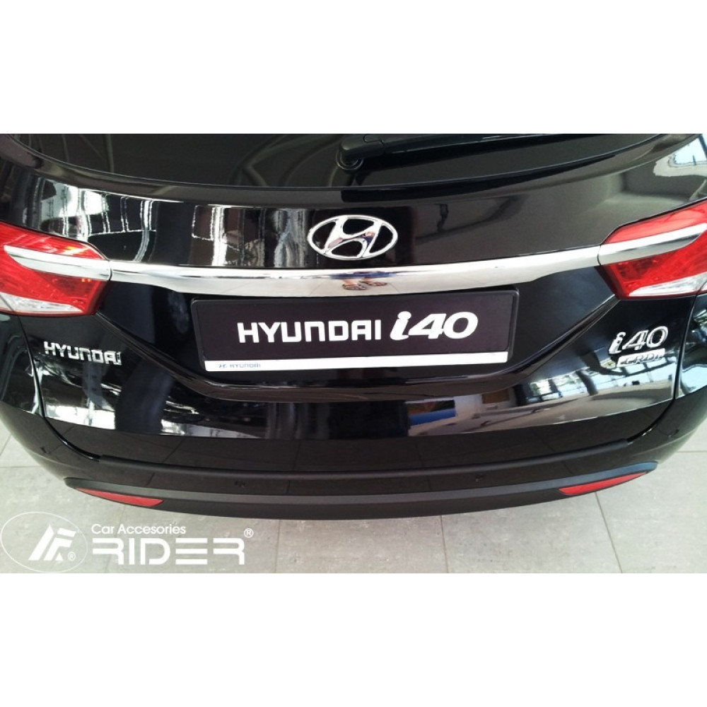 Rear bumper cover HYUNDAI i40 (2011-...) N-0022