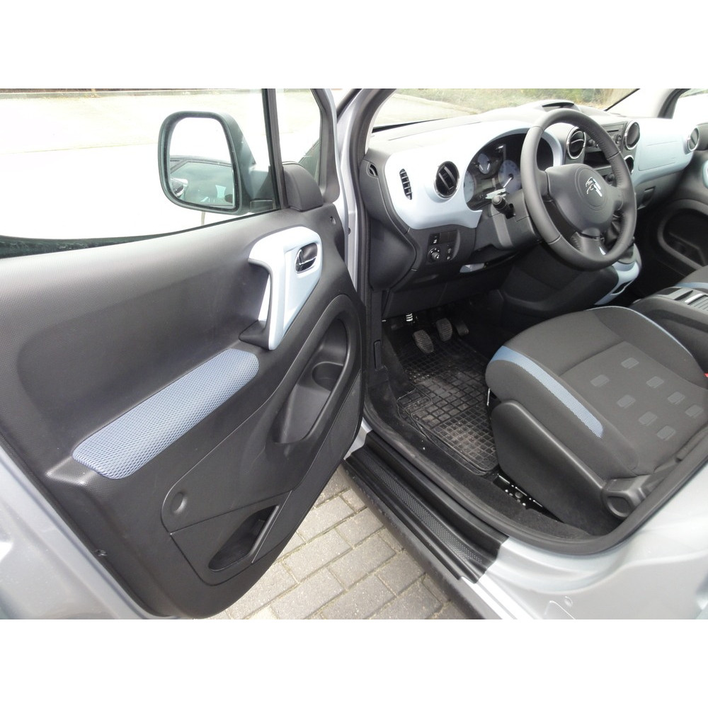 Car door sill covers CITROEN BERLINGO II/PEUGEOT PARTNER II (2008-2018) P-0016