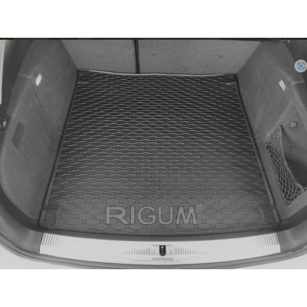 CAR RUBBER TRUNK MAT AUDI AUDI A4 AVANT (2008-2015) RIGUM RKK