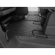 CAR RUBBER FLOOR MATS BLACK VW T7 MULTIVAN 2. RINDA (2022-...) RIGUM