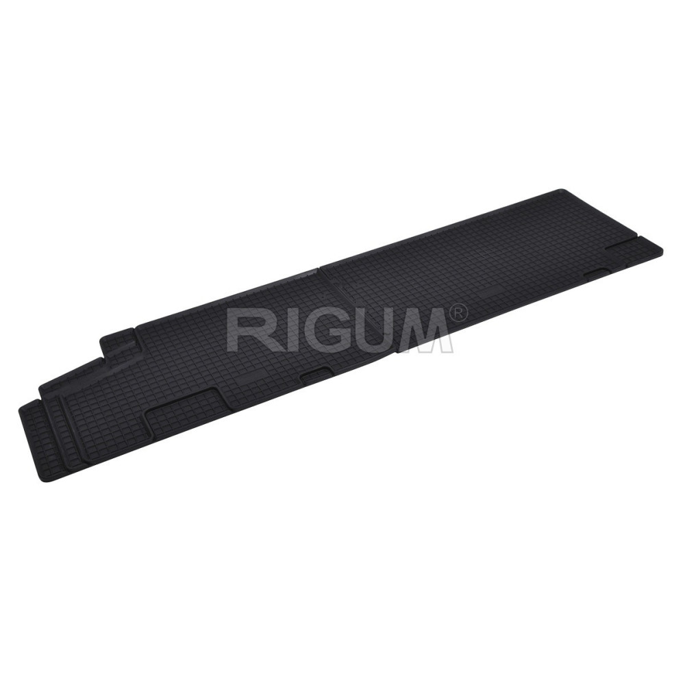 CAR RUBBER FLOOR MATS BLACK CITROEN JUMPER 2.RINDA (2006-...) RIGUM