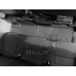 CAR RUBBER FLOOR MATS BLACK CITROEN JUMPER 2.RINDA (2006-...) RIGUM