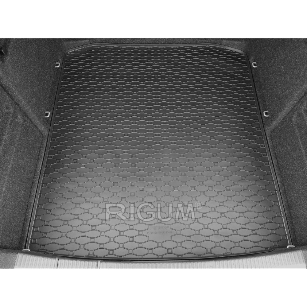CAR RUBBER TRUNK MAT SKODA SUPERB III LIFTBACK (2015-...) RIGUM RKK