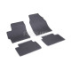 CAR RUBBER FLOOR MATS BLACK MAZDA 2 (2022-...) RIGUM