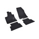 CAR RUBBER FLOOR MATS BLACK DACIA JOGGER (5m) (2022-...) RIGUM