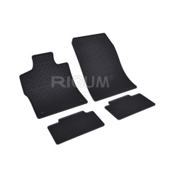 CAR RUBBER FLOOR MATS BLACK PEUGEOT 308 SW (2022-...) RIGUM