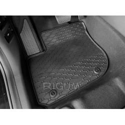 CAR RUBBER FLOOR MATS BLACK HONDA HR-V (2022-...) RIGUM