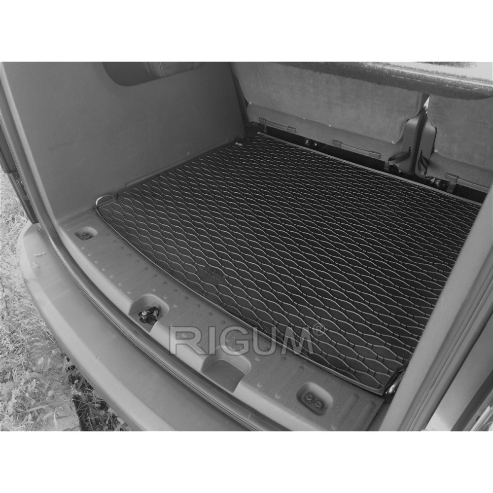 CAR RUBBER TRUNK MAT VW CADDY (5m) (2004-2020) RIGUM RKK