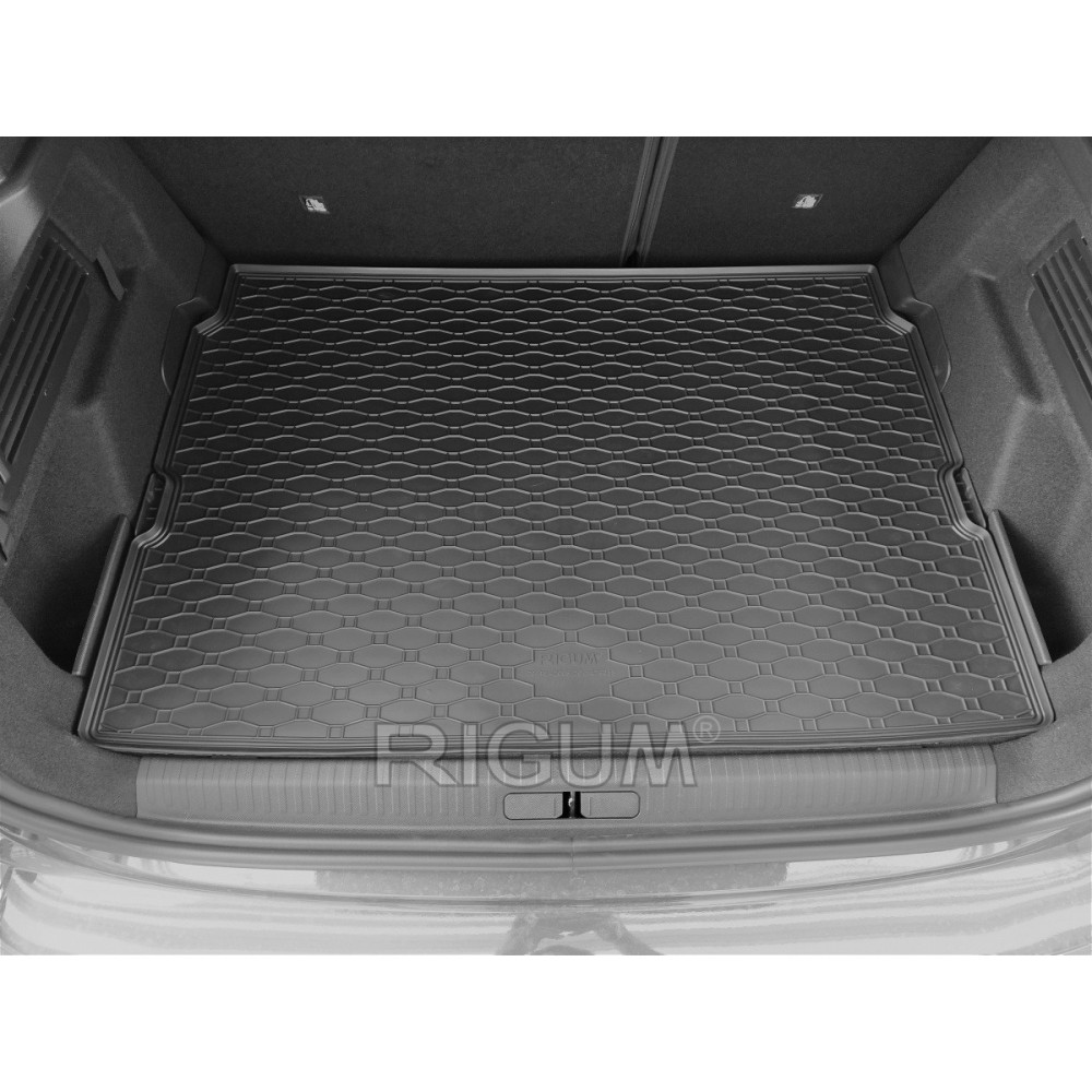 CAR RUBBER TRUNK MAT PEUGEOT e-2008 (2020-...) RIGUM RKK