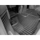 CAR RUBBER FLOOR MATS BLACK VW T7 MULTIVAN (3.RINDA) (2022-...) RIGUM