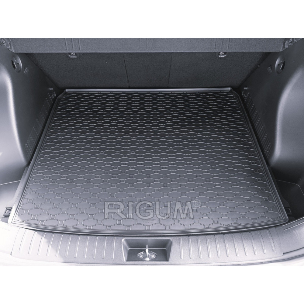 CAR RUBBER TRUNK MAT HYUNDAI KONA II (2023-...) RIGUM