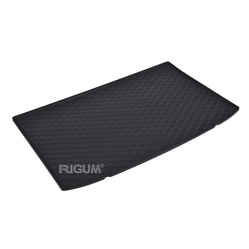 CAR RUBBER TRUNK MAT KIA STONIC upper floor (2017-...) RIGUM