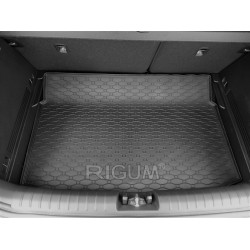 CAR RUBBER TRUNK MAT KIA STONIC bottom floor (2021-...) RIGUM