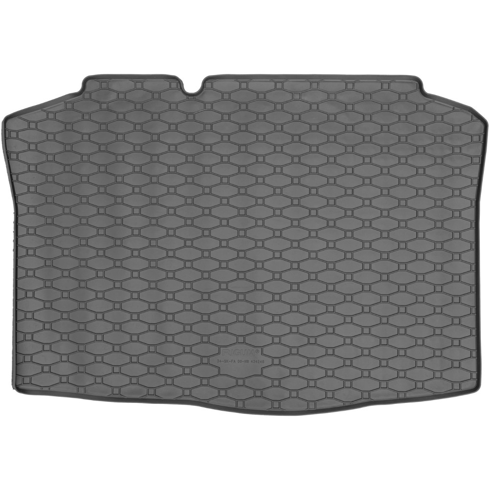 CAR RUBBER TRUNK MAT SKODA FABIA I HB (2000-2007) RIGUM RKK