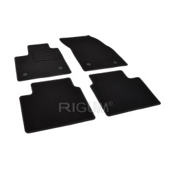 Car textile mats black FORD FOCUS (2018-...) RIGUM TEXTILE