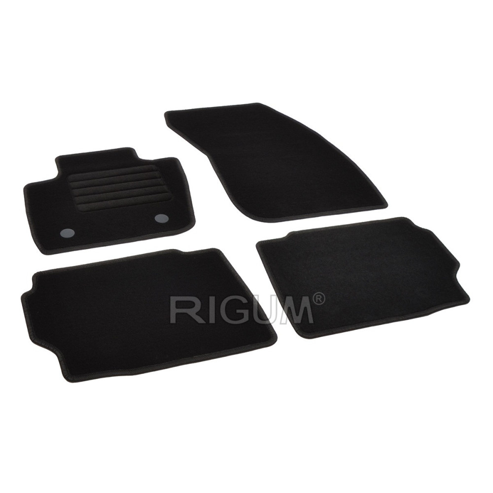 Car textile mats black FORD MONDEO (2014-...) RIGUM TEXTILE