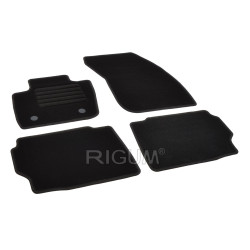 Alfombrillas textiles negras para coche FORD MONDEO (2014-...) RIGUM TEXTILE