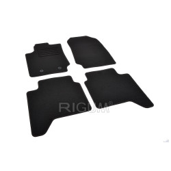 Alfombrillas textiles negras para coche FORD RANGER (2016-...) RIGUM TEXTILE