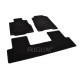 Car textile mats black HONDA CR-V (2012-2018) RIGUM TEXTILE