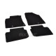 Car textile mats black HYUNDAI IONIQ ELECTRIC (2017-...) RIGUM TEXTILE