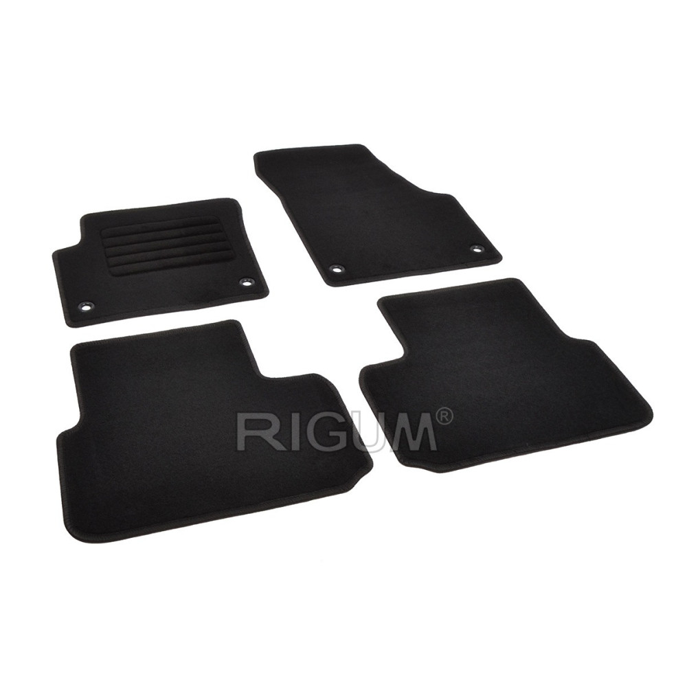 Car textile mats black LAND ROVER DISCOVERY SPORT (2014-...) RIGUM TEXTILE