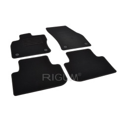 Alfombrillas textiles negras para coche VW TIGUAN (2016-...) RIGUM TEXTILE