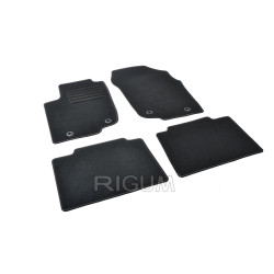Car textile mats black LEXUS NX (2014-...) RIGUM TEXTILE
